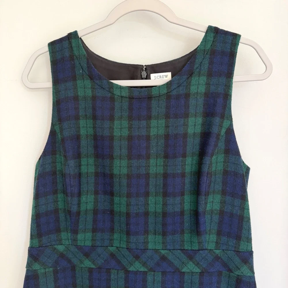 J. Crew tartan americana